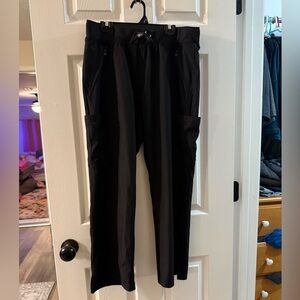 Med Couture Black Scrub Pants w/ Zip Pockets – Comfortable Workwear